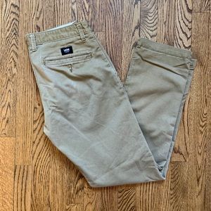Vans Authentic Chino Pants in Khaki size 31